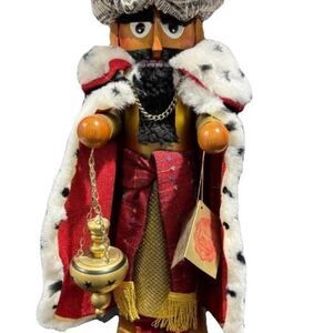 Steinbach Balthasar Nutcracker 15” Signed Limited Ed 1,644/10,000 1998 Germany
